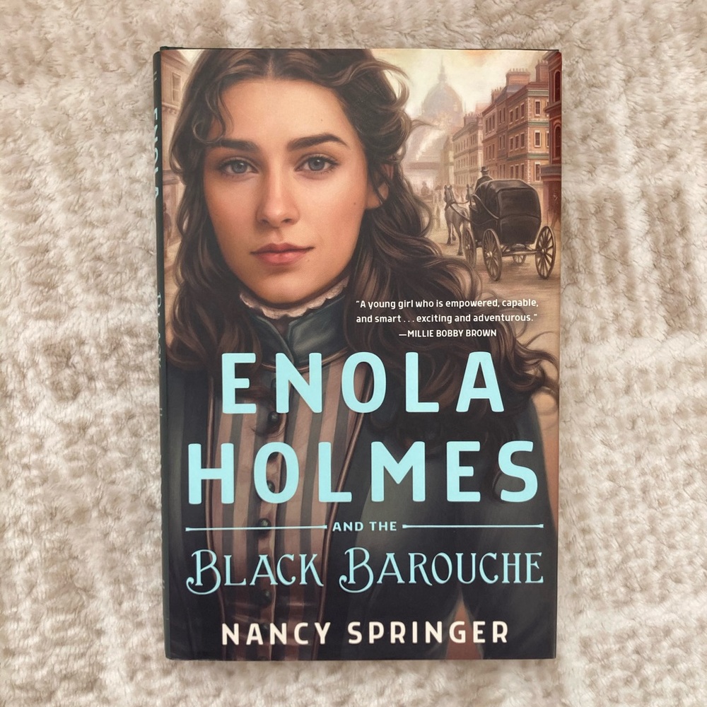 Enola Holmes Hardcover Book